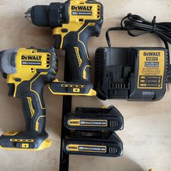 Dewalt 20V Impact Drill/Driver Set