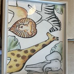 Safari Baby Room Frame Nursery 