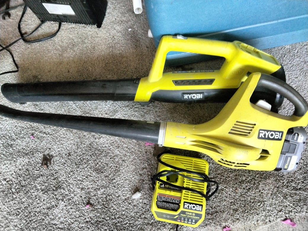 2 Ryobi Blowers