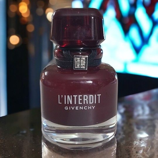 Givenchy L'interdit Rouge Eau De Parfum Spray For Women 1.1 Oz / 35Ml New Other