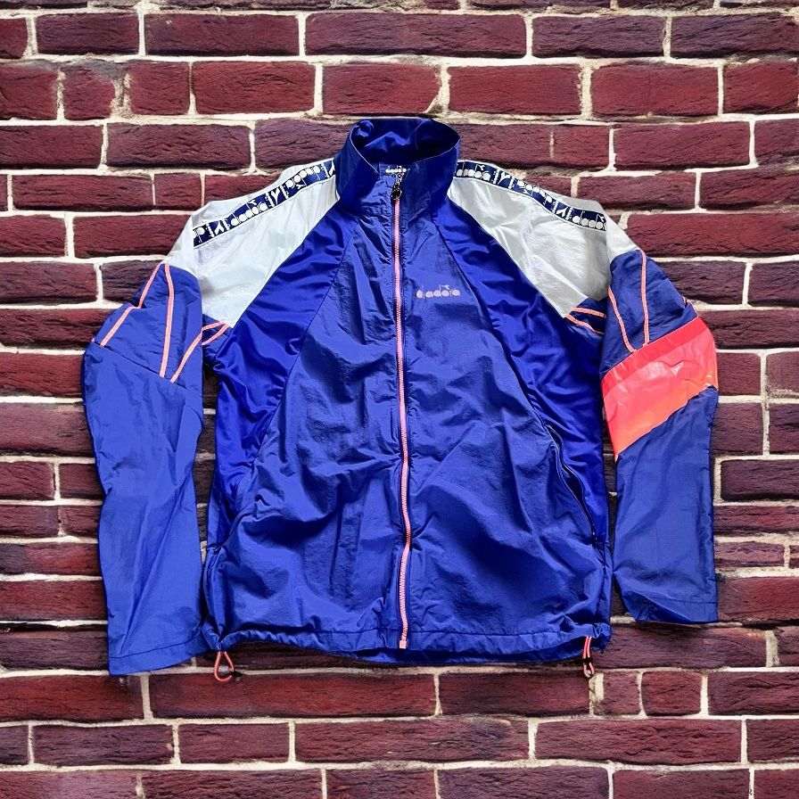 Diadora Windbreaker Vintage Size Large LG