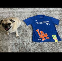 That’s A Awful Lot Of Cough Syrup LA Dodgers Graphic Tee Size S