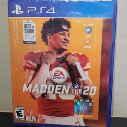 Madden NFL 20 For PS4