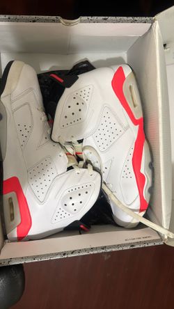 Jordan 6 White Infared Sie 12