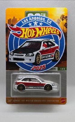 Hot Wheels Convention Honda Civic w/patch