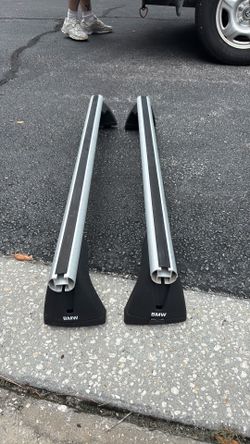 BMW roof cross bar racks