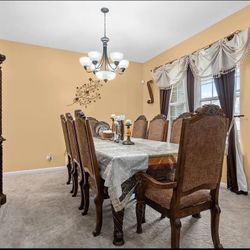 Dining Table With China Cabinet