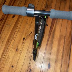 Green Electric Scooter 