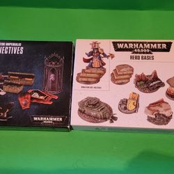 Wh40k Secor Objects And Hero Bases