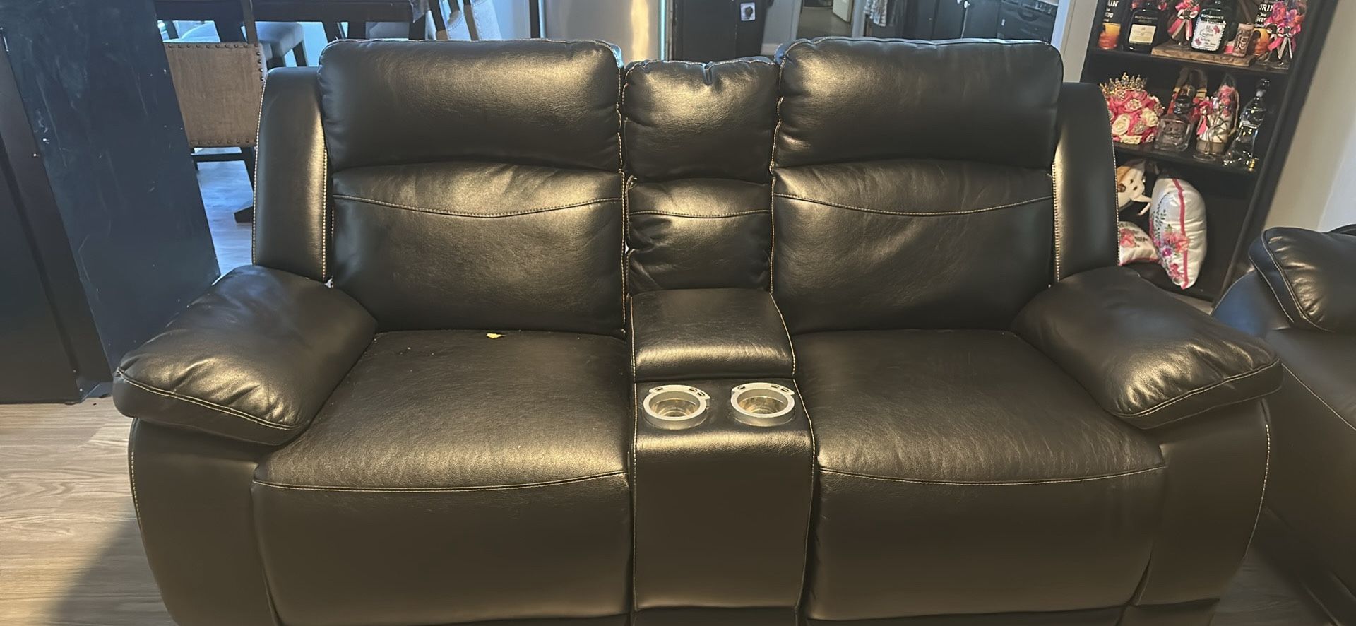 leather couch