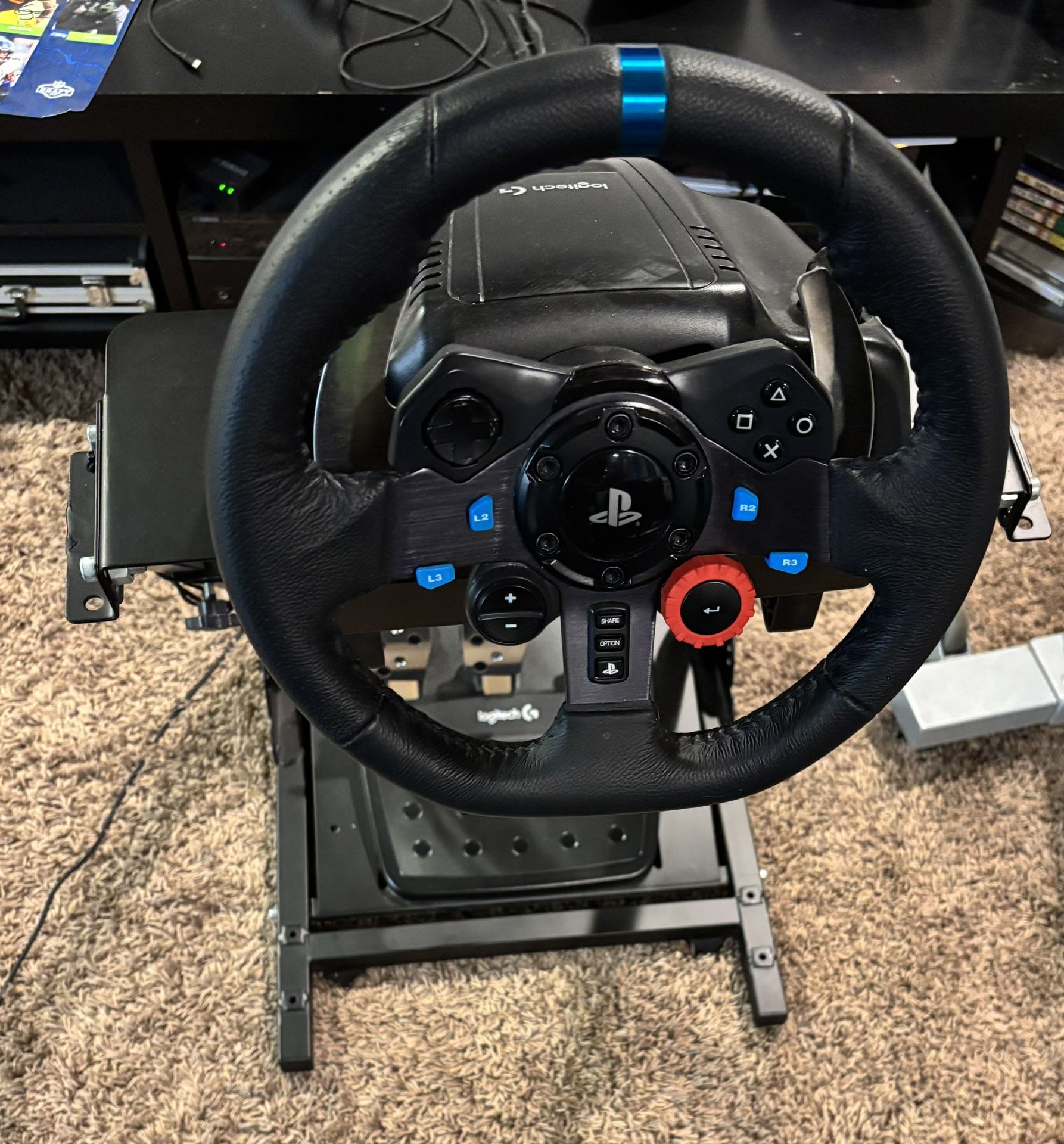 Logitech G29 Racing Wheel, Pedals and stand