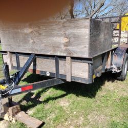 Trailer Dual Axle With Brakes 