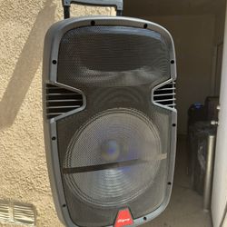 Bluetooth Speaker System / Rechargeable / 15” Woofer 
