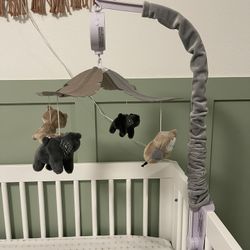 Woodland Creatures Baby Mobile For Crib