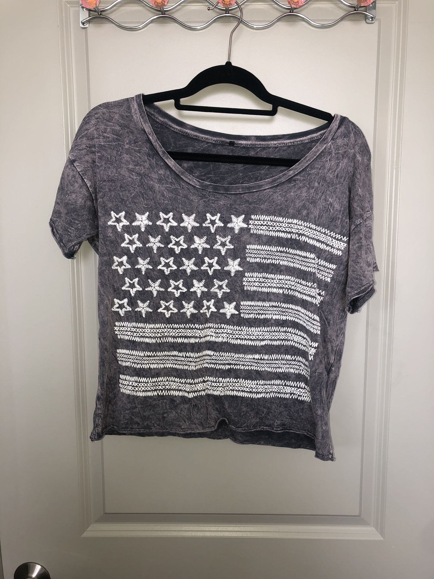 Women’s Flag Shirt Size Small