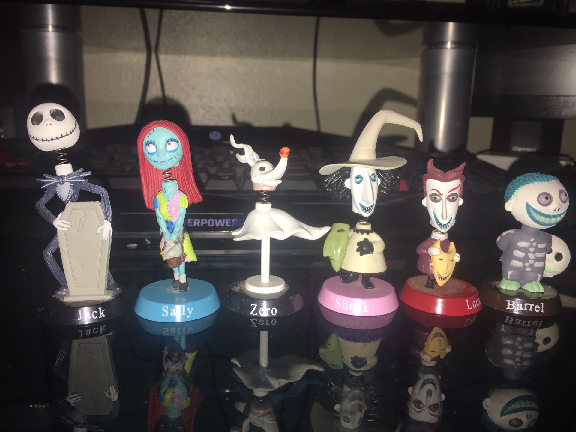 Nightmare Before Christmas 6 pc Character Set