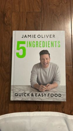 Jamie Oliver 5 Ingredients Hardcover Cookbook