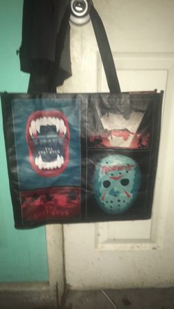 Horror Movie Character Tote Bag