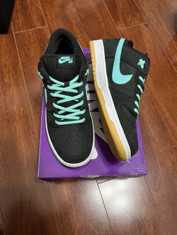 Custom ‘Tiffany’ Blue SB Dunks Size 10