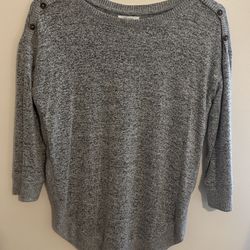 Maurices Gray Round Neck Tunic - Size XSmall But Runs Big