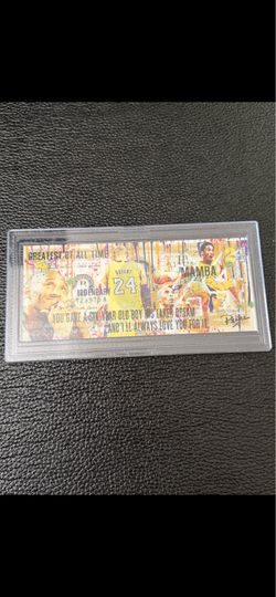 Rency Kobe Bryant Autographed 2$ bill
