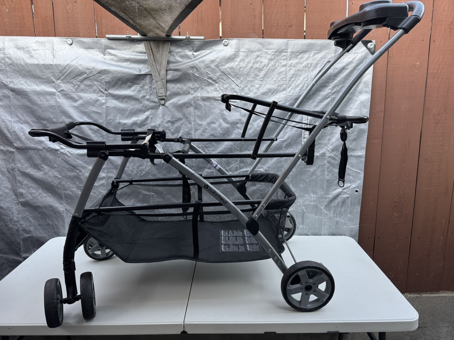 Baby Double Stroller