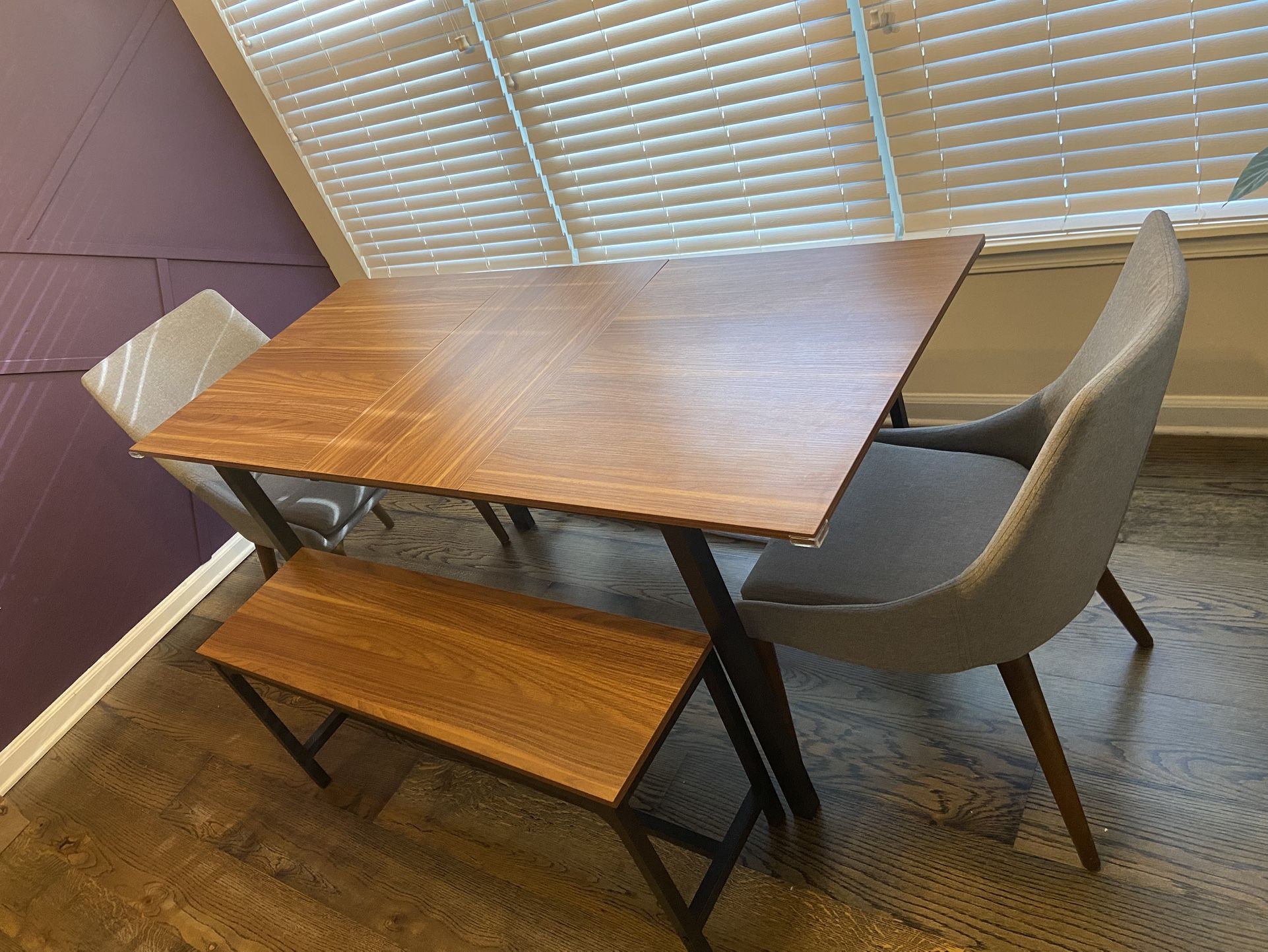 Dining Room Set (includes table and 2 benches)