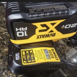 Dewalt 10ah Bat And Tools