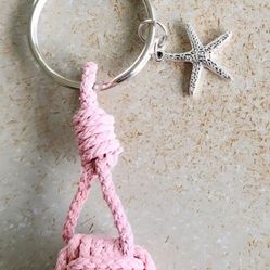 Pink keyring