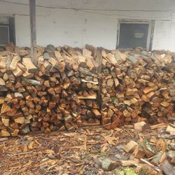 165 A Chord Of Seasoned Split Hardwood