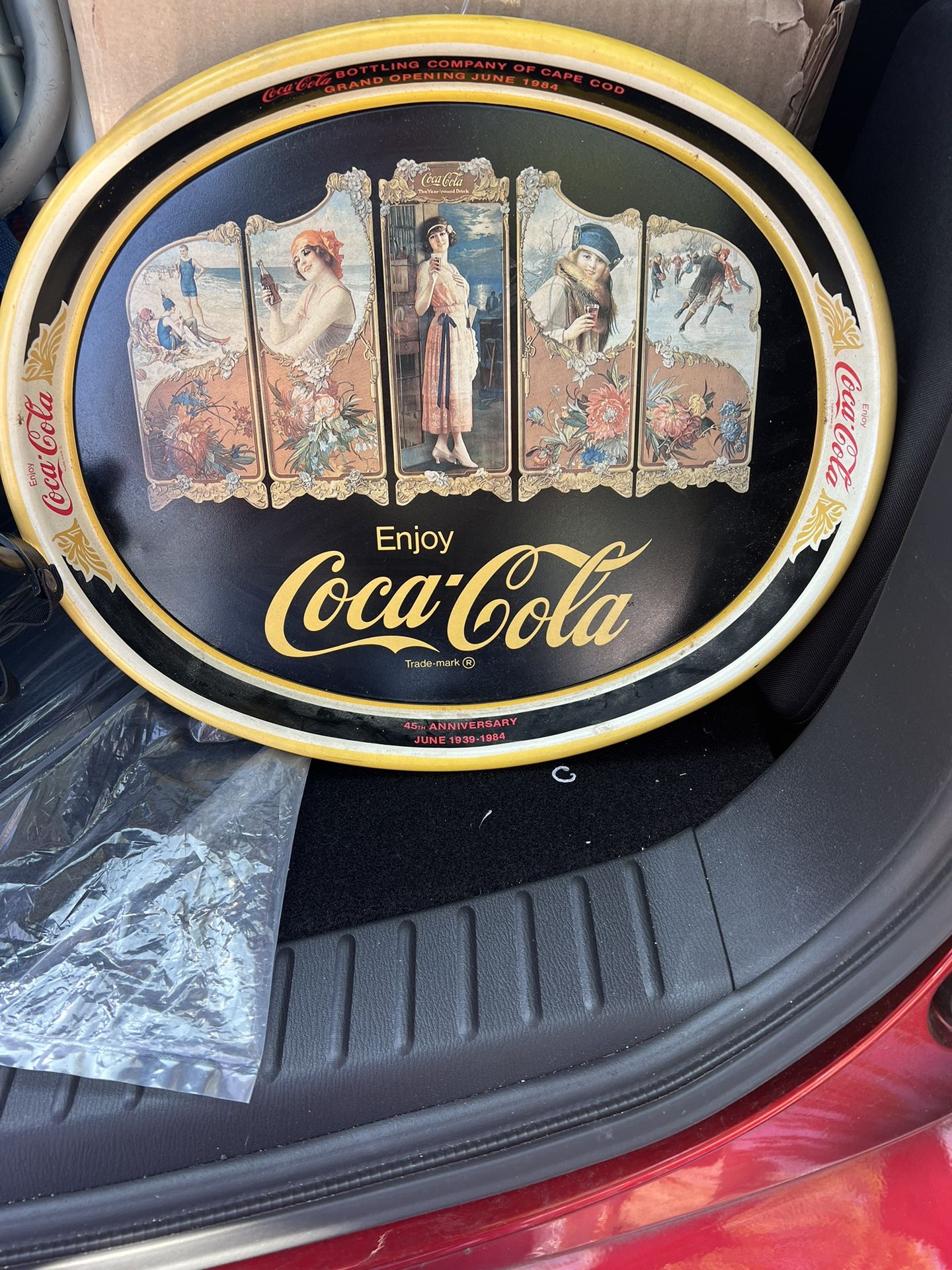 Rare Vintage 1984 Coca-Cola Bottling Co. 45th Anniversary