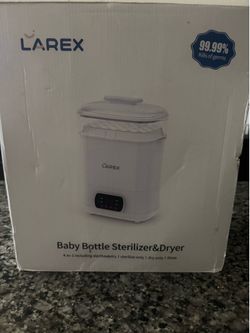 Larex 4-in-1 Baby Bottle Sterilizer and Dryer Electric Steam