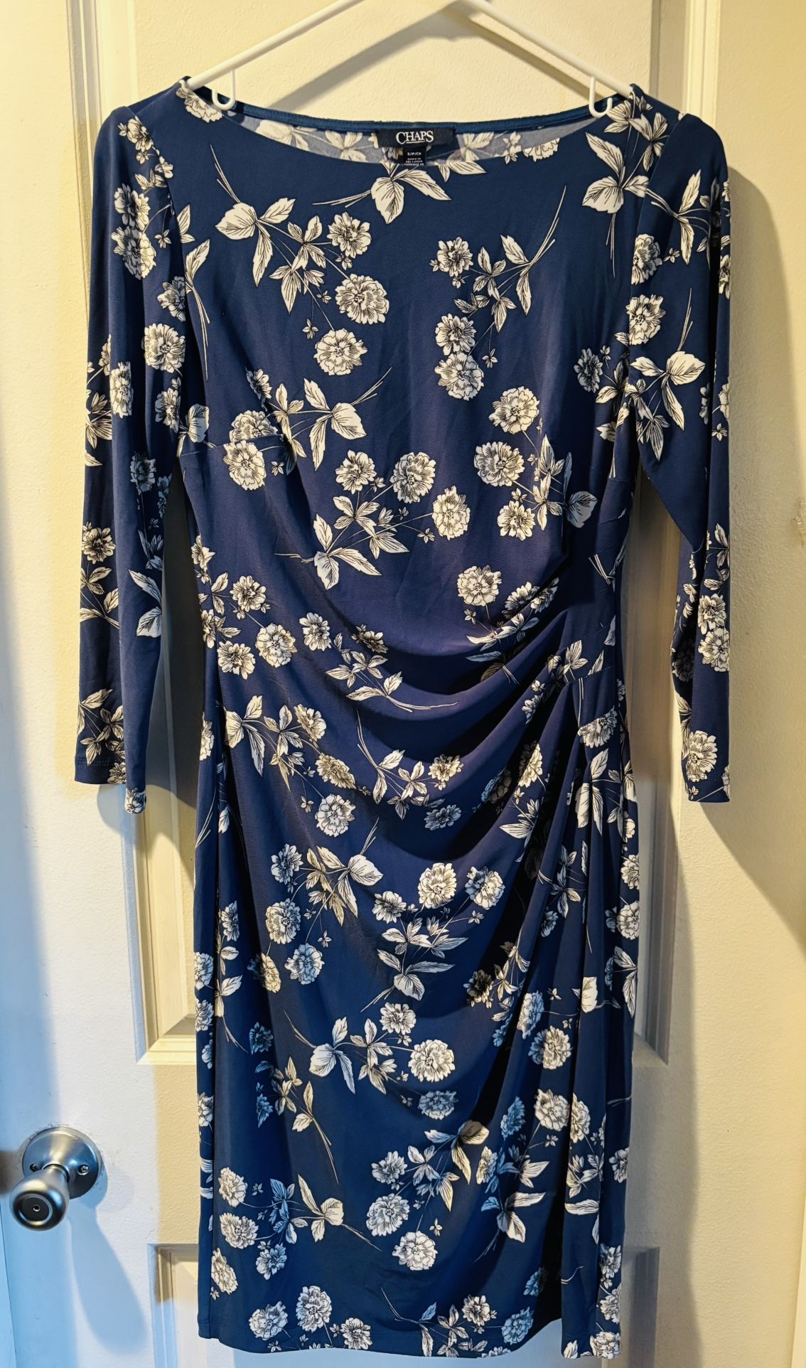 Blue with White Flag Dress by Chaps New size Small