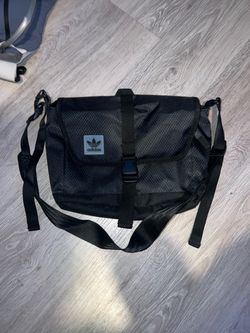 Adidas Originals Black Messenger Bag