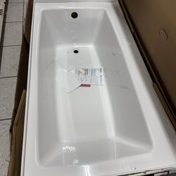 Classic 500 60 in. x 32 in. Alcove Deep Soaking Bathtub with Right Drain in High Gloss White