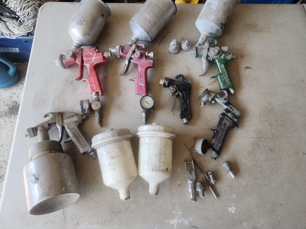 Satajet, Optima, Binks Paint Guns