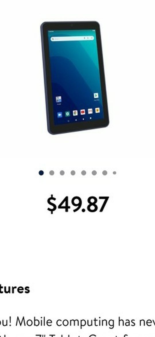 onn 7" 16 GB tablet