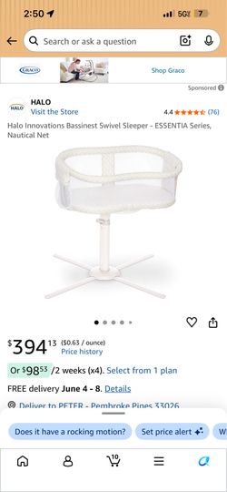 Hallo Bassinest swivel sleeper