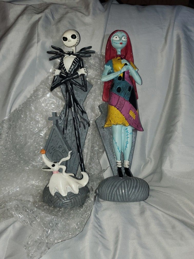 NIGHTMARE before Christmas book Ends Or Figures 