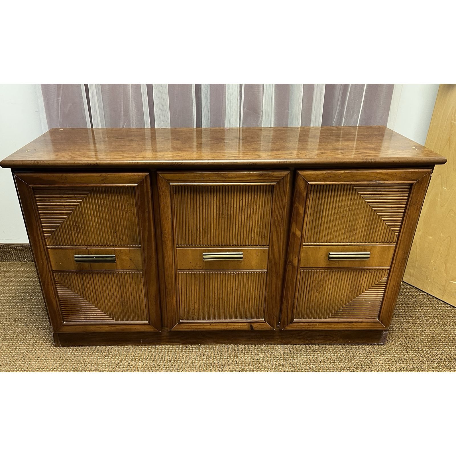 Wooden sideboard buffet credenza cabinet