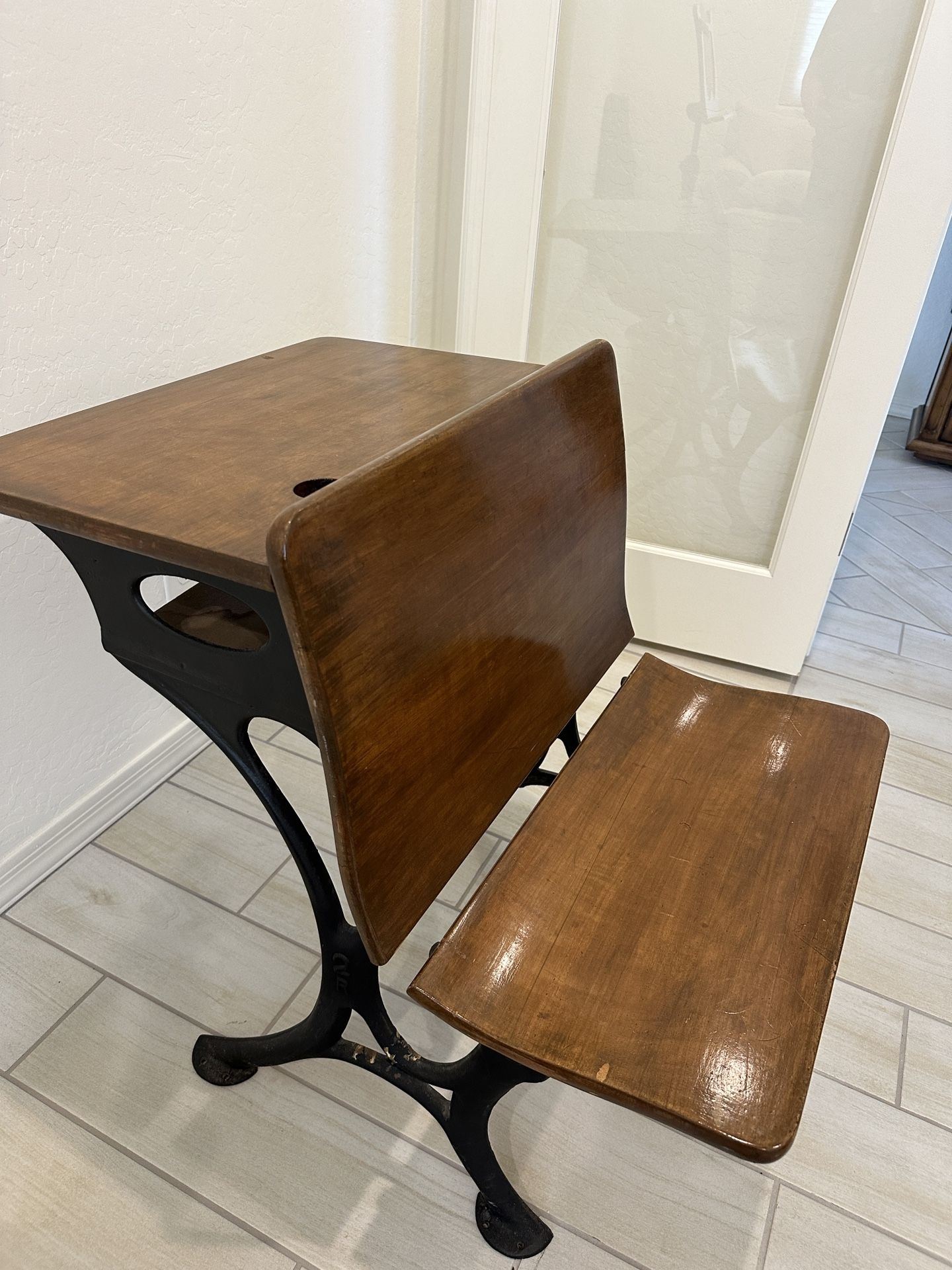 Antique School Desk
