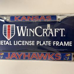 KANSAS JAYHAWKS License Plate Frame