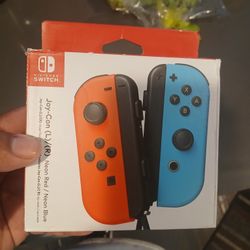 Nintendo Switch - Joy-Con (L/R) - Left Neon Red/ Right Neon Blue Controllers