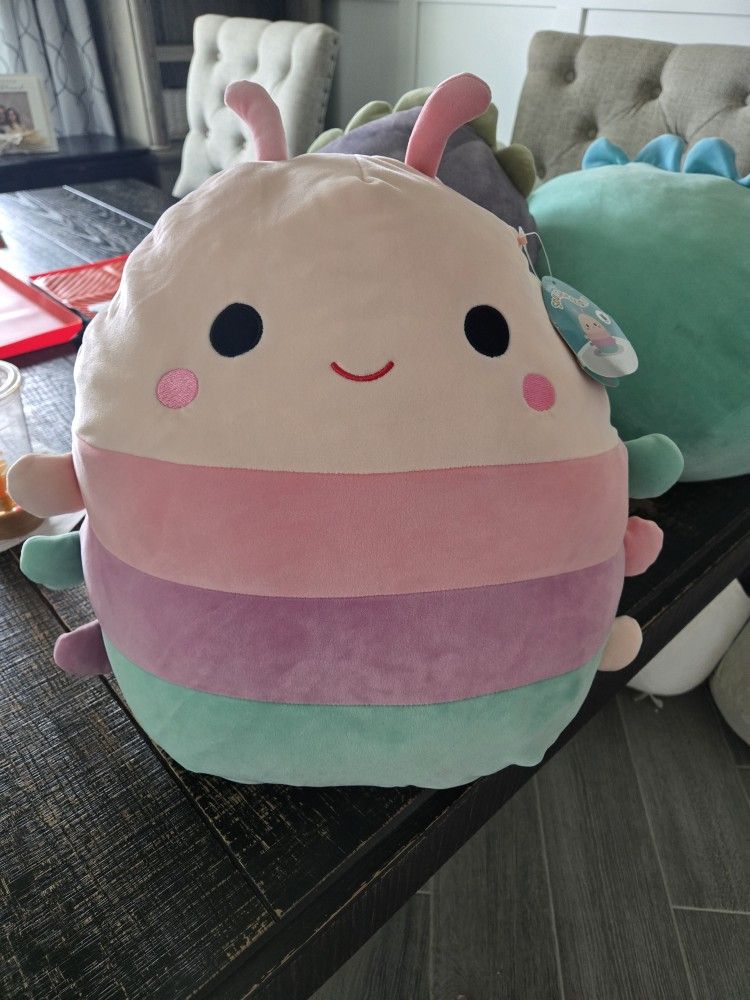 Caterpillar Squishmallows Large 16 Inch