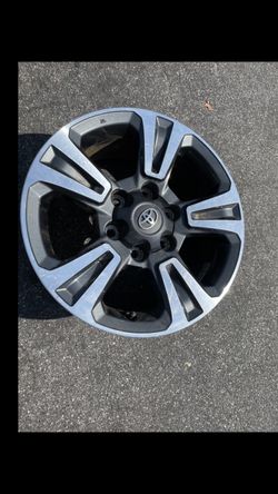 1 Only - 17x7.5 6x5.5 6x139.7 Stock TRD Tacoma Tundra 4Runner Yukon Tahoe Wheel Rim !!!!