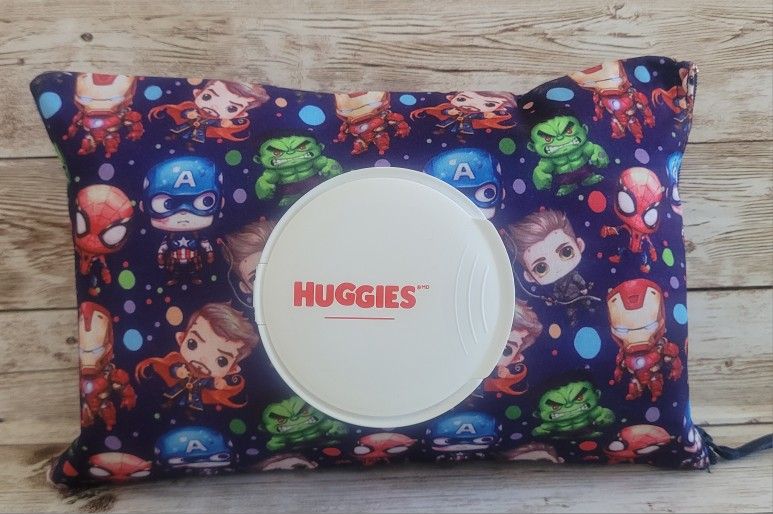 Avengers Huggies Wipes Cover