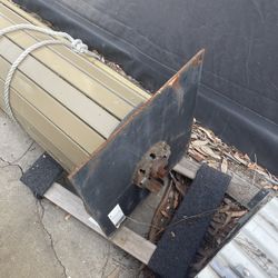 Insulated Roll Up Garage Door Gear Driven 8.5’ Wide 10.5’ Tall
