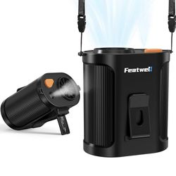 Wearable cooling waist fan