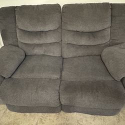 Love Seat With Dual Recliners