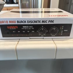 Warm Audio WA12 Mkll Mic Pre Amp